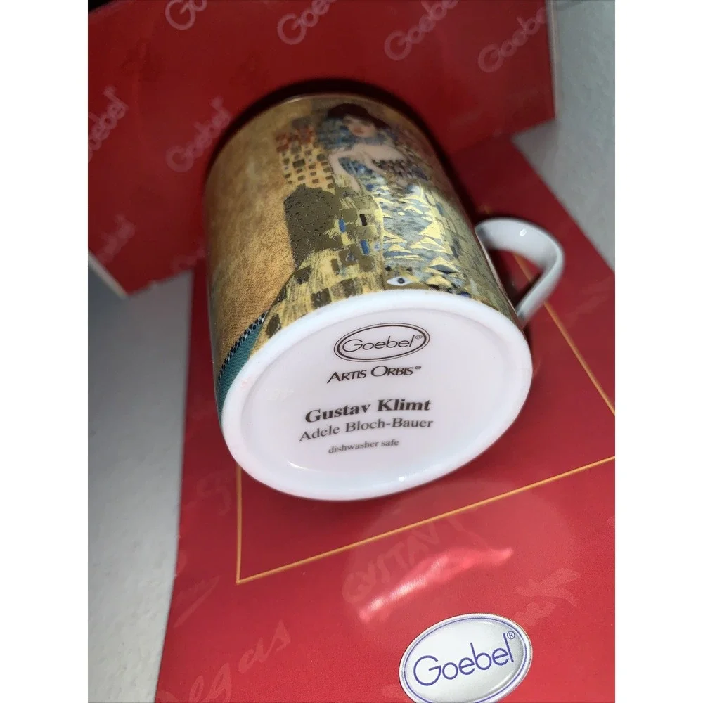Goebel Adele Bloch-Bauer Espresso Cup Artis Orbis Gustav Klimt Fine Bone China‎